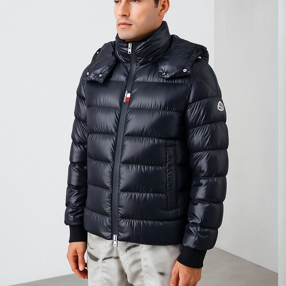 Moncler Other - Moncler Cuvelier Giubbotto Navy Down Jacket Men’s 5 XL Slim XXL NWT